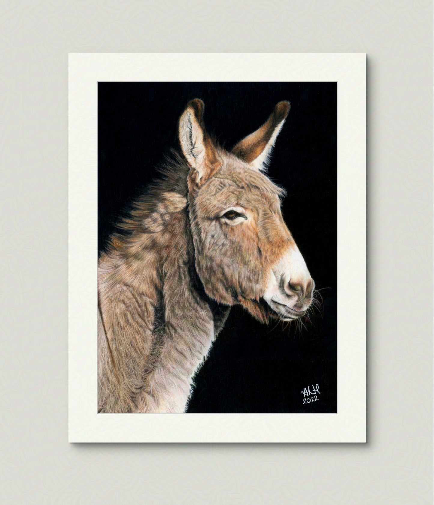 The Humble Guardian | Original Donkey Artwork