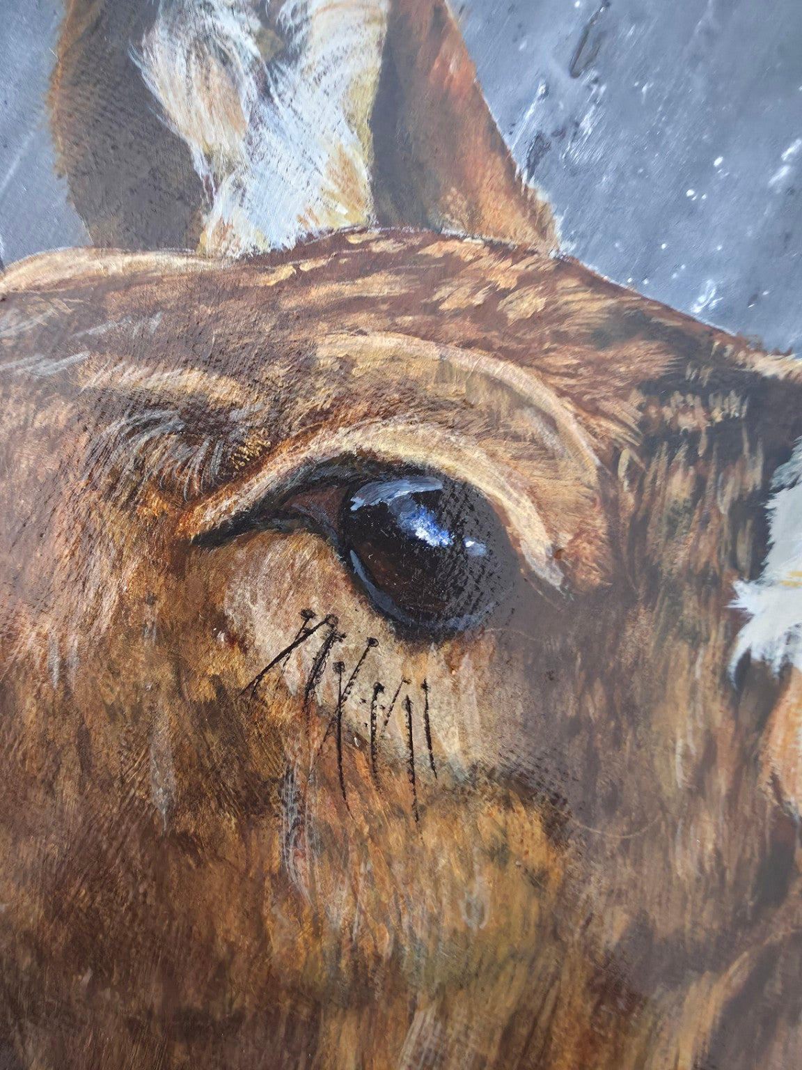 Frozen in Time | Original Deer Painting