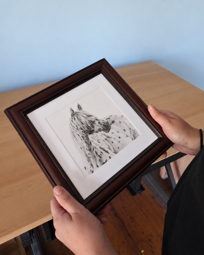Dappled Grace | Original Horse Drawing